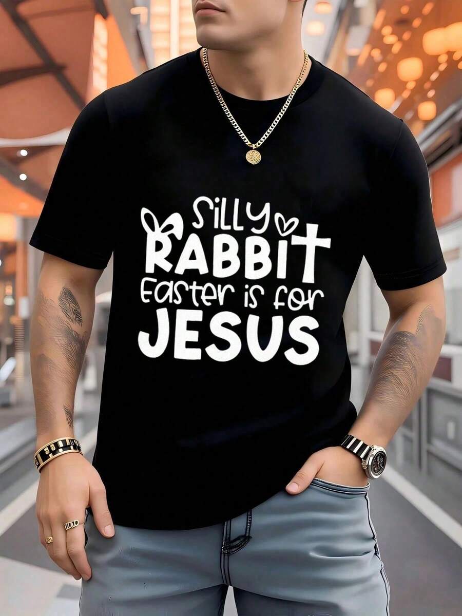 Men T-Shirts - Black - View 1