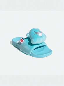 Adidas Originals Unisex ADILETTE W Slides KH9955 - Mint Blue - View 3