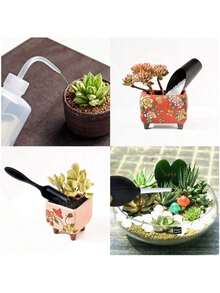 Gardening Tool Set, Mini Gardening Tools, Garden Plant Mat, Gardening Set With Bag, Succulent Plant Tool Set, Bonsai Tool Set - Gardening Tool Set - View 4