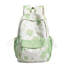 LECEY Mochila de gran capacidad para estudiantes de secundaria, preparatoria y universidad para mujeres - Verde - Ver 5
