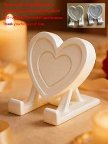 Supporto per telefono a forma di cuore | Supporto universale stampato per tablet, organizzazione da scrivania, adatto per casa, ufficio, decorazione per feste, perfetto per compleanno, vacanza, matrimonio/compleanno, vacanza, regalo per la sposa, regalo per la damigella d'onore, addio al nubilato, senza alimentazione richiesta - multicolore - Visualizzare 12