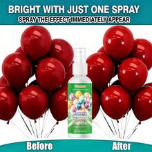 DOWMOO Party Balloon Brightening Spray, Instant Shine, Long-Lasting Gloss, Suitable For Birthday, Wedding, Family Gathering And Holiday Balloon Refresh, Gift For Family And Friends - Multicolor - View 6