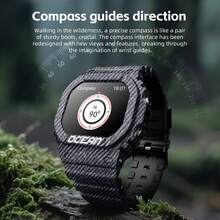 LOKMAT Ocean Sports Watch Features A 1.75-Inch Screen, Bluetooth Connectivity, Push Notifications, Over 100 Sports Functions, Outdoor Water Resistance, And A Flashlight Function. - View 10