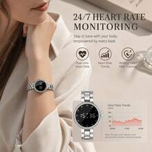 SENBONO Fashion Multifunctional Smart Bracelet, Multiple Sports Modes, Innovative Design, Unique & Elegant, Music Playback, Waterproof, Fashionable Women's Smart Bracelet Watch - View 3