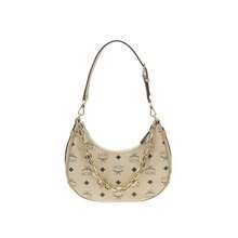 Mcm Aren Series Logo Printed Women's Shoulder Bag MWHFATA02I8001 - Beige MWHFATA02I8001 - View 11