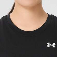Under Armour UA Tech Series | Lightweight, Quick-Drying, Breathable Women's Loose Crew Neck Training Top, Sleeveless Sports Vest - Black - View 4