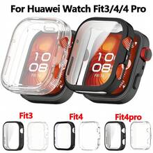 Funda protectora de TPU para Watch Fit3/Fit4/Fit4 Pro, cobertura completa suave con electrochapado, resistente a arañazos y al desgaste, ligera y cómoda, antideslizante con bordes suaves, sin protuberancias voluminosas - Multicolor - View 2