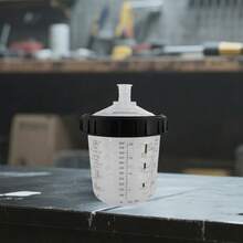 25pcs Disposable Paint Mixing Cups 600ml With Spray Gun Adapter Kit For Auto & DIY - 25pcs - View 5
