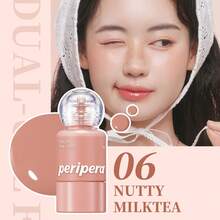 PERIPERA Syrupy Tok Cheek #06 Nutty Milktea 1瓶 9g，暖杏奶茶色水光液體腮紅，不卡粉，適合暖色調膚色，日常中性裸妝多用途腮紅 - 006 小巧甜甜奶茶 - 查看 7