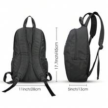 Custom Name Sports Backpack Boys Teens, Soccer Basketball Football Print Light Bookbag, Athletic Rucksack Gift For High School College Travel Gym - Style 05 - View 6