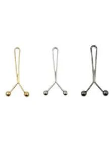 12pcs Invisible Portable Multi-Purpose Clips - Adjustable Waistband And Scarf/Hair Clips, Suitable For Clothing, Jeans, Headwear (Durable Metal) (12/6/3pcs) - Multicolor - View 8