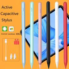 2026 Model, Compatible With 95% Of Touchscreen Devices On The Market, Including , And Android Systems. High Precision And High Sensitivity Stylus Ensures Smooth Writing. Standard Accessories Include 2 Replacement Tips And Charging Cable. - Multicolor - View 3