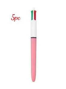 Customized Logo 4-Color Retractable Ballpoint Pen, Multi-Color Gift Pen, Study Essentials, Personalized Pens For Kids - Multicolor - View 18