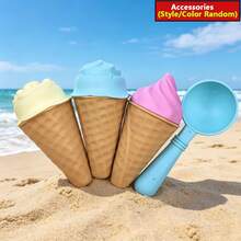 Children's Beach Toy Set And Snow Toy Set, Brick Building Toy Set, Includes Brick Mold, Shovel And Sand Rake, Fun Building Blocks Maker, Reusable, Winter Snow Castle Model, Craftsman Tools, Sand And Snow Toys, Parent-Child Interaction, Boys And Girls Holiday Birthday Party Gift - Multicolor - View 12