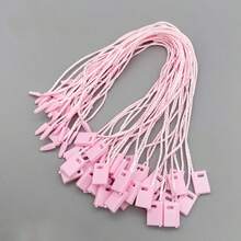 10/200/1000pcs Apricot Tag Rope Buckle Rings Hooks, Suitable For Clothing Tags, Retail Price Tags, Shoe Buckles, Luggage Tags Quick And Convenient Installation, DIY Handmade Creative - A - View 8