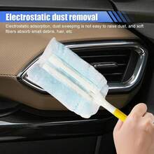 30pcs Disposable Dust Duster Refills, Electrostatic Dust Duster Head Replacements - Easily Remove Dust From Electronics, Furniture, Blinds And Ceiling Fans - (Handle Not Included) - Cleaning Supplies, Cleaning Accessories - Multiple Styles - View 5