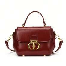 Summer New Fashion Shoulder Bag, Casual And  Bag 2026, Textured Niche Small Square Women's Bag - 棕色 - 查看 9