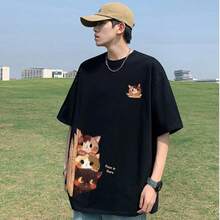 Men T-Shirts - Black - View 1