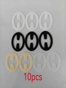 2/4/8/10pcs Invisible Anti-Slip Bra Clips - Cross Design, Transparent Bra Hooks, Anti-Slip - A - View 20