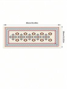 1pc Bohemian Geometric Pattern Table Mat, Carpet Game Mouse Mat, With Non-Slip Base And Lock Edge, Multi-Size Selection, Can Be Used For Room Decoration Back To School Office - View 10