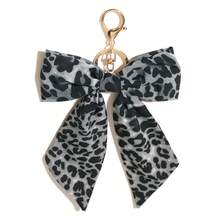 1 buah Gantungan Kunci Pita Kain Motif Leopard dengan Kait Paduan Logam, Hadiah untuk Wanita dan Anak Perempuan, Cocok untuk Kembali ke Sekolah, Halloween, Thanksgiving, Natal - MultiWarna - View 9