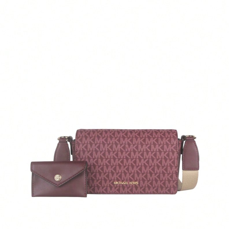 Michael Kors Signature Outlet Collection Women's Shoulder Crossbody Bag 35F4G2VC5O OXBLOOD - 牛血色35F4G2VC5O OXBLOOD - 查看 1
