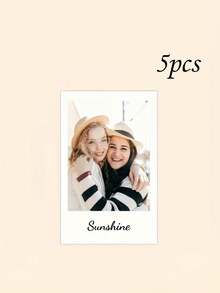 Gift, Decoration, Thanksgiving Gift, New Year Gift, Party Decoration, Customized Photo Booth Photo Print, Personalized Photo Booth Photo Print, Wedding Photo Booth Card, Photo Booth Strip Frame, Personalized Strip Photo With Customized Text Mom, Family, Friends, Tea Room - Multicolor - View 9
