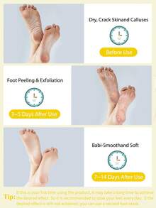 5 Paket Masker Pengelupas Kaki, Masker Eksfoliasi Kaki untuk Pria dan Wanita, Masker Pengelupas Kaki, Masker Pelembap Kaki - View 6