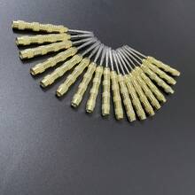 Easytoday 6件組 13g/0.46oz 黃色精緻雕花娛樂飛鏢鏢尖 飛鏢配件 - 黃色 - 查看 9