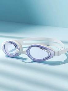 1 Piece / 2 Pieces Swimming Goggles And Swimming Caps Set. High-Definition Anti-Fog Swimming Goggles Suitable For Both Men And Women. Fashionable And Cool Design For Underwater Sports. Swimming Goggles And Swimming Caps. - Multicolor - View 10