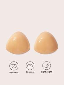 Lignisse Invisible Lift-Up Pads Double-Sided Adhesive Bra Inserts Super Lift & Push-Up Chest Pads,Sticky Bra Pads With Padding, Suitable For Dresses, Bikinis - Multicolor - View 5