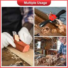 Adjustable Spokeshave Set 2pcs SpokeShave 4pcs Metal Blade And 1pcs Portable Woodworking Plane, Perfect For Wood Craft And Working - ColorA - View 7