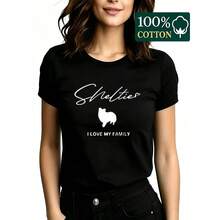 Women T-Shirts - Black - View 7
