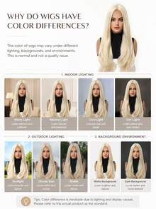 32 Inch Extra Long Wavy Wig, Golden Curly Synthetic Wig For Women, Daily Wear & Party, Heat Resistant Long Wavy Wig, Cosplay Wig - 金色 - 查看 3