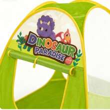 Cartoon Tent, Family, Outdoor - Green - View 2