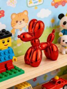 Balloon Dog Sculpture, Luxury Decor, Resin Statue, Suitable For Decorating Living Room, Bedroom And Office, With Mirror-Like Gloss - Multiple Styles - View 5