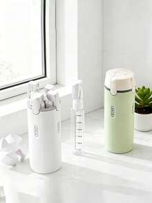 Botol Dispenser Perjalanan 4-in-1/Botol Dispenser Cairan Isi Ulang, Cocok untuk Sampo, Losion, Sabun Mandi, dll., Dilengkapi Label/Stiker, Perlengkapan Perjalanan Penting - MultiWarna - View 5