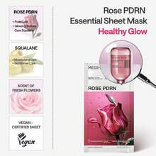 MEDIHEAL - Rose PDRN Essential Mask Sheet For Healthy Glow 10Pcs - Rose PDRN - 查看 4