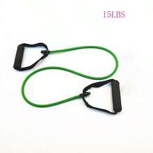 5-Level Resistance Band With Handles, Yoga Resistance Rope, Elastic Fitness Workout Band, Suitable For Home Exercise And Strength Training - Multicolor - View 11