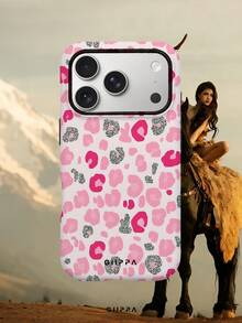GIIPPA 1 Stück rosa Leopardenmuster Handyhülle, kompatibel mit Handy 17 Pro Max, 16 Pro Max, 15 Pro Max, 14 Pro Max, 11/12/13/14/15/16 Pro Max Plus, koreanisches hochwertiges modisches, lustiges und elegantes Design, geeignet für Männer und Frauen, perfektes Geschenk für die Freundin zu Weihnachten, Valentinstag, Ostern, Hochzeitssaison und Geburtstag! - Verschiedenfarbig - Übersicht 8