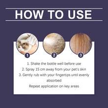 Pet Protective Spray, Gentle Ingredients Soothe And Care For Pet Skin, Cat And Dog Universal, Soothing And Repairing Fur, Sun Protection For Outdoor Use - Multicolor - View 5
