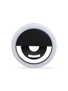 Portable LED Selfie Ring Light, Makeup Mirror Light, Beauty Ring Light For Photography, Clip-On Selfie Light For Live Streaming, Video Conferencing, Photography And Video Recording, Charming Gift, Room Decor, Outdoor Camping Lighting 150mAH - Round Fill Light - View 14