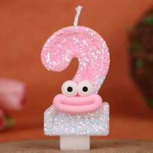 可愛趣味香腸唇卡通 0-9 數字生日蠟燭 DIY 蛋糕裝飾 派對週年數字 0-1-2-3-4-5-6-7-8-9 - 款式-A - 查看 6