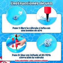 Inflatable Ring Toss Game For Swimming Pool Kit - Blue - View 8