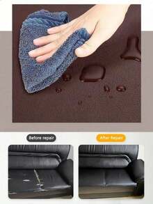 1pc Self-Adhesive Leather Sofa Repair Patch Furniture Table Chair Sticker - A - View 5