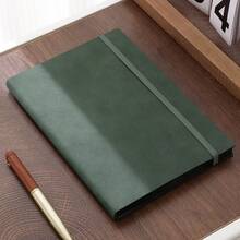 A5 Binding Notebook - Soft Cover Diary, Suitable For Writing, Travel And Daily Recording, With Elastic Band Notebook, Suitable For Office, Home, School, Office Assistant, Learning Supplies, Back To School Essential. School Supplies - A5 - View 6