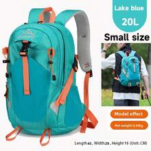 Mochila de viaje para exteriores duradera, bolsa de equipaje ligera e impermeable, mochila de senderismo transpirable, mochila deportiva de trekking multifuncional ultraligera, mochila de escalada de moda para exteriores, mochila de viaje ligera para camping con correa para el pecho y correa para la cintura - Multicolor - Ver 20
