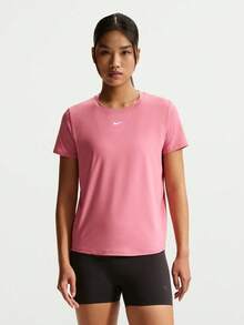Nike 女款 AS W NK ONE CLASSIC DF SS 短袖針織無領T恤 TFN2799-641 - 賓治酒 - 查看 1