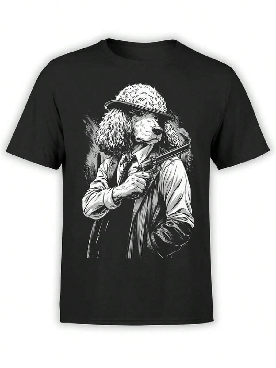 T-Shirt | Unisexe, Homme--Chemise en % de coton, douce et respirante, à manches courtes, convient pour un usage quotidien, les activités de plein air, le travail et les sports, coupe confortable pour tous! U8TN - Noir - Voir 1