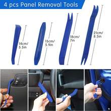 4pcs Car Interior Removal Tool Set - Non-Marring Pry Bars, Suitable For Car Door Panel Clips And Fasteners, Center Console And Other Interior Repairs, Ensuring Maintenance Without Damaging Your Vehicle! - Multicolor - View 6